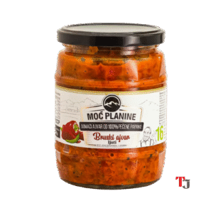 Bruski ajvar Moc Planine ljuti 580g.